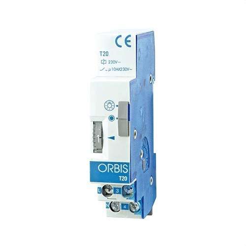 Modularni mehanizam za sat T-20 230V DIN šina 45 sekundi do 7 minuta s referencom OB062031 marke ORBIS