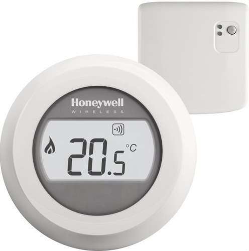 Komplet koji se sastoji od digitalnog termostata Honeywell T87 + prijemnika BDR91 s referencom Y87RF2058 marke RESIDEO
