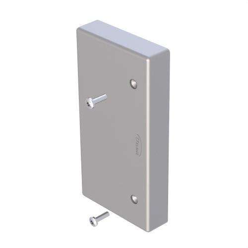 Završna kapa boje aluminija 50X100 U24X s referencom 93371-03 marke UNEX