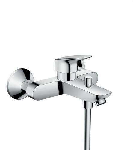 Jednoručna miješalica za tuš i kadu Logis krom s referencom 71400000 marke HANSGROHE