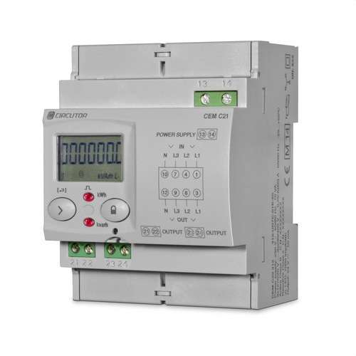Trofazni izravni mjerač energije s komunikacijom CEM-C21-485-T1 s referencom Q22421. marke CIRCUTOR