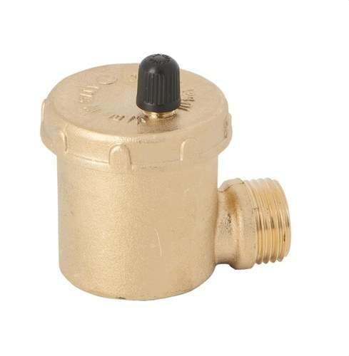 Automatski odzračni ventil 1/2" s ručnim zatvaranjem i bočnim priključkom s referencom 70038 04 00 marke GENEBRE