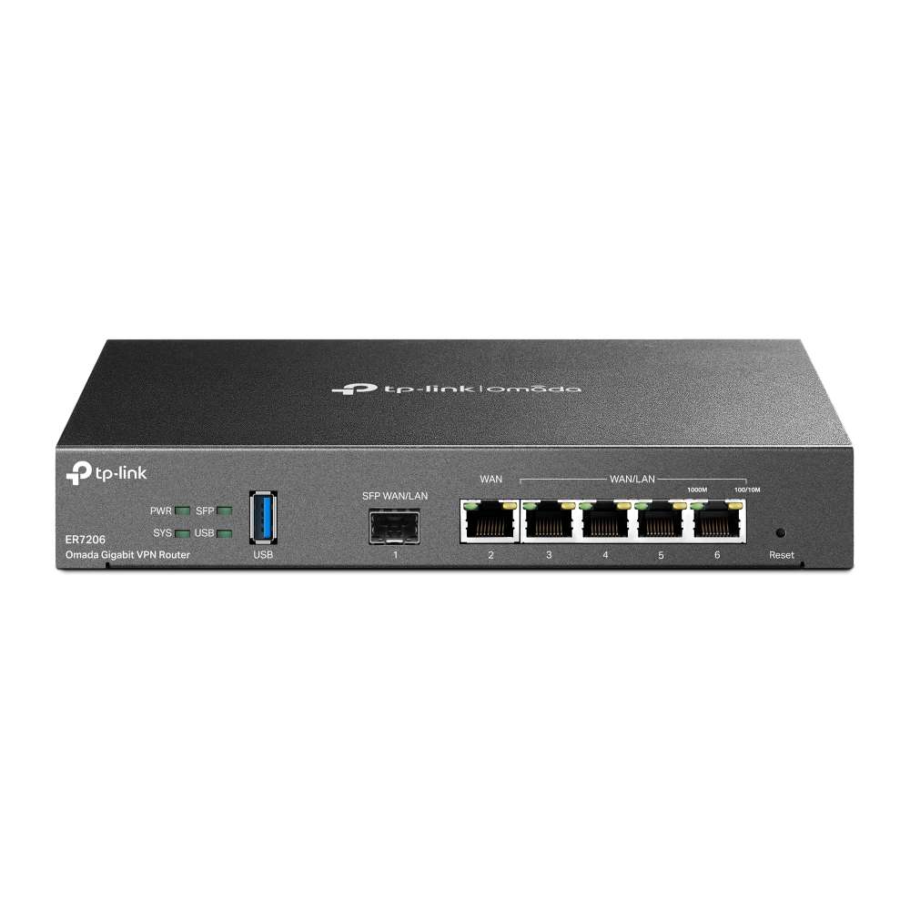 Router VPN Gigabit Omada s referencom ER7206 marke TP-LINK