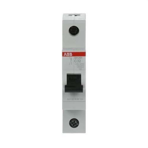 Magnetotermički prekidač SH201-C32 1P 32A Krivulja C 6kA s referencom 2CDS211001R0324 marke ABB