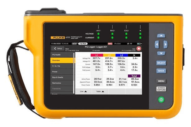 Fluke 1777 analizator kvalitete električne energije s referencom 5126630 marke FLUKE