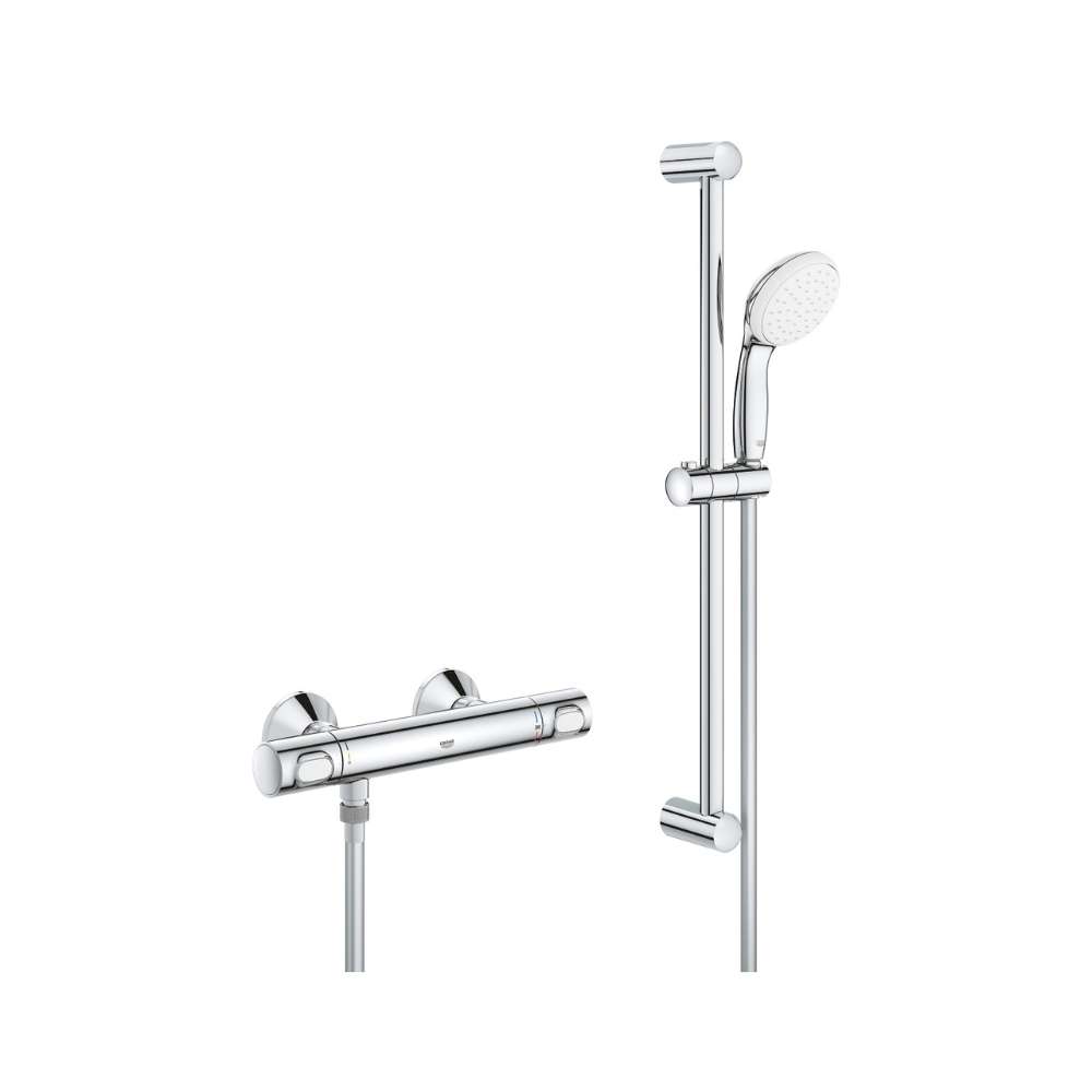 Termostatski tuš set 1/2" Grohe Grohtherm 500 krom s referencom 34796001 marke GROHE