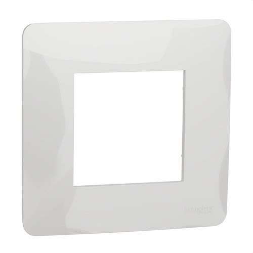 Okvir za 1 element polarno bijeli New Unica Studio s referencom NU200218 marke SCHNEIDER ELECTRIC