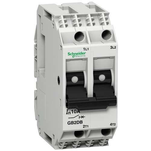 Diferencijalni prekidač TeSys 2P 3A s referencom GB2DB08 marke SCHNEIDER ELECTRIC