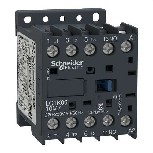 Minikontaktor K Trosmjerni 9A 400V 50-60HZ s referencom LC1K0910V7 marke SCHNEIDER ELECTRIC