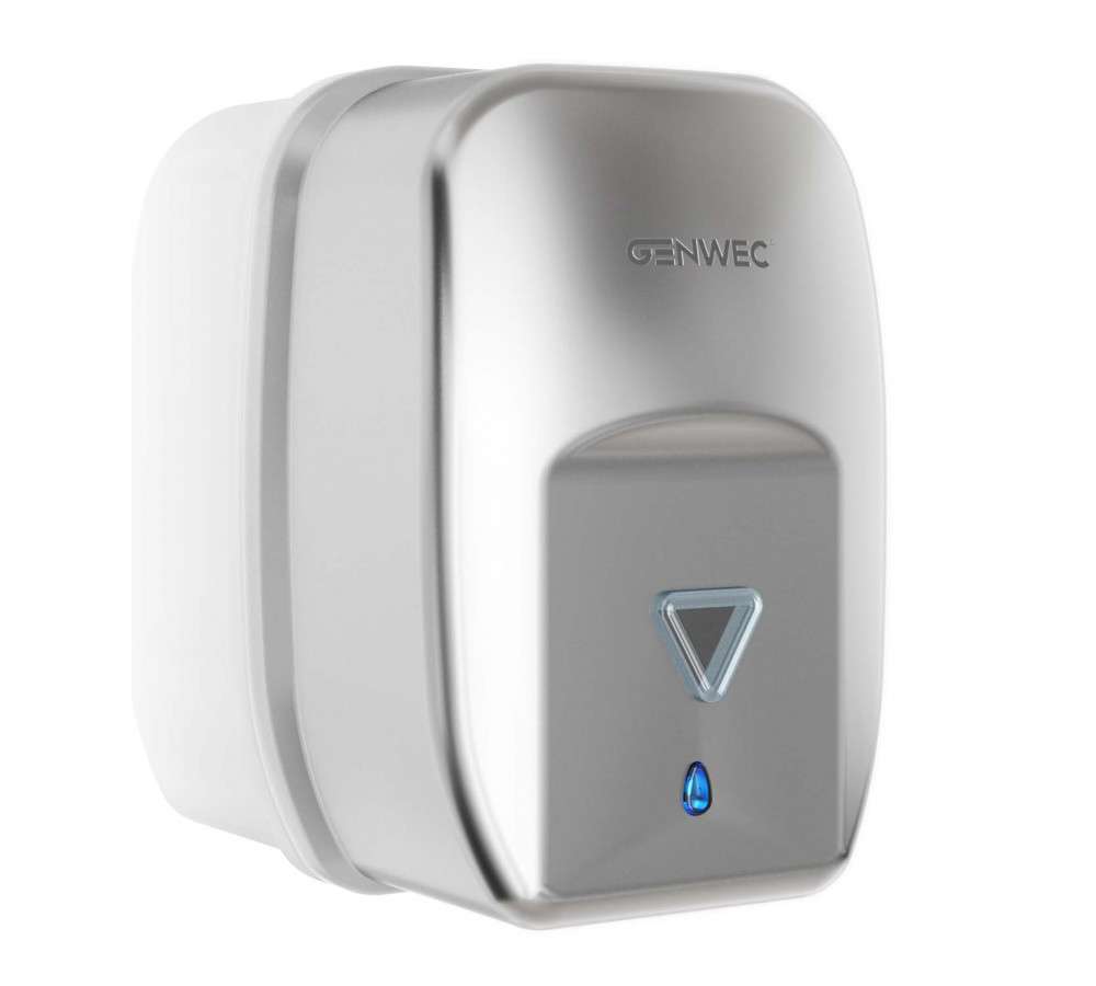 Automatski zidni dozator sapuna od 1.200 ml, nehrđajući čelik, satenski s referencom GW04 20 04 01 marke GENWEC