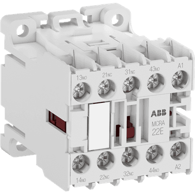 Mini kontaktor rele ABB 50 Hz 415-440 V MCRA022ATW s referencom 1SAH102053R9900 marke ABB