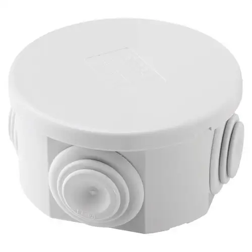 Razvodna kutija s niskim poklopcem na pritisak, promjer 65x35mm s referencom GW44001 marke GEWISS