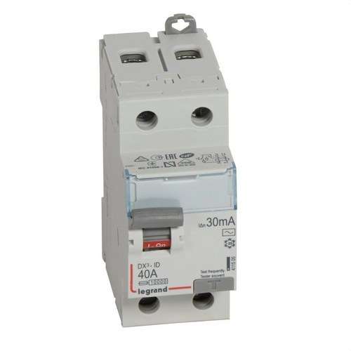 Diferencijal DX3 2P 40A 30mA Klasa AC s referencom 411505 marke LEGRAND