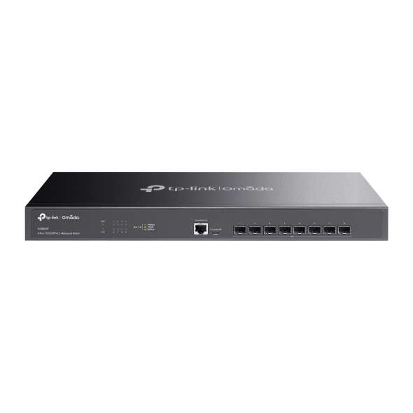 Omada L2+ preklopnik s 8 SFP+ priključaka na 10G s referencom TL-SX3008F marke TP-LINK