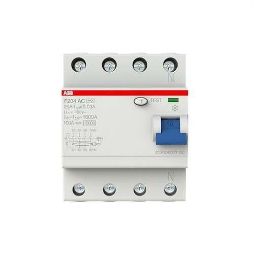 Diferencijalni prekidač 4P 25A Klasa AC 30mA s referencom 2CSF204001R1250 marke ABB