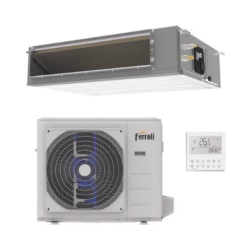 Kanalni klima uređaj s WiFi-jem Ferroli Giada C 10,5 kW 36000 BTU s referencom 4B4970369 marke FERROLI