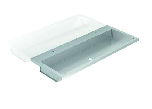Kolektivni umivaonik od inoxa 304, 1.800 mm s referencom GW08 38 04 01 marke GENWEC