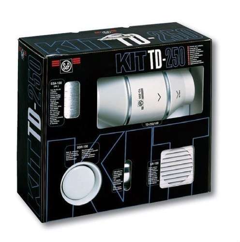 Komplet za ekstrakciju TD-MIXVENT TD-160/100N s referencom 5211225700 marke SOLER & PALAU