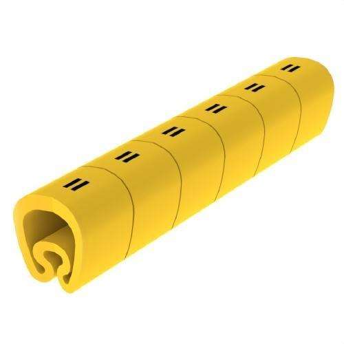 Predrezani žuti označivači Ø8 PVC plastificirani s referencom 1812 marke UNEX