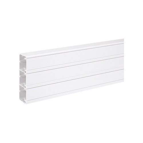 PVC kanal 2m 185x55mm s 3 pretinca za K45 funkcije bijele boje s referencom TK12143/9 marke SIMON