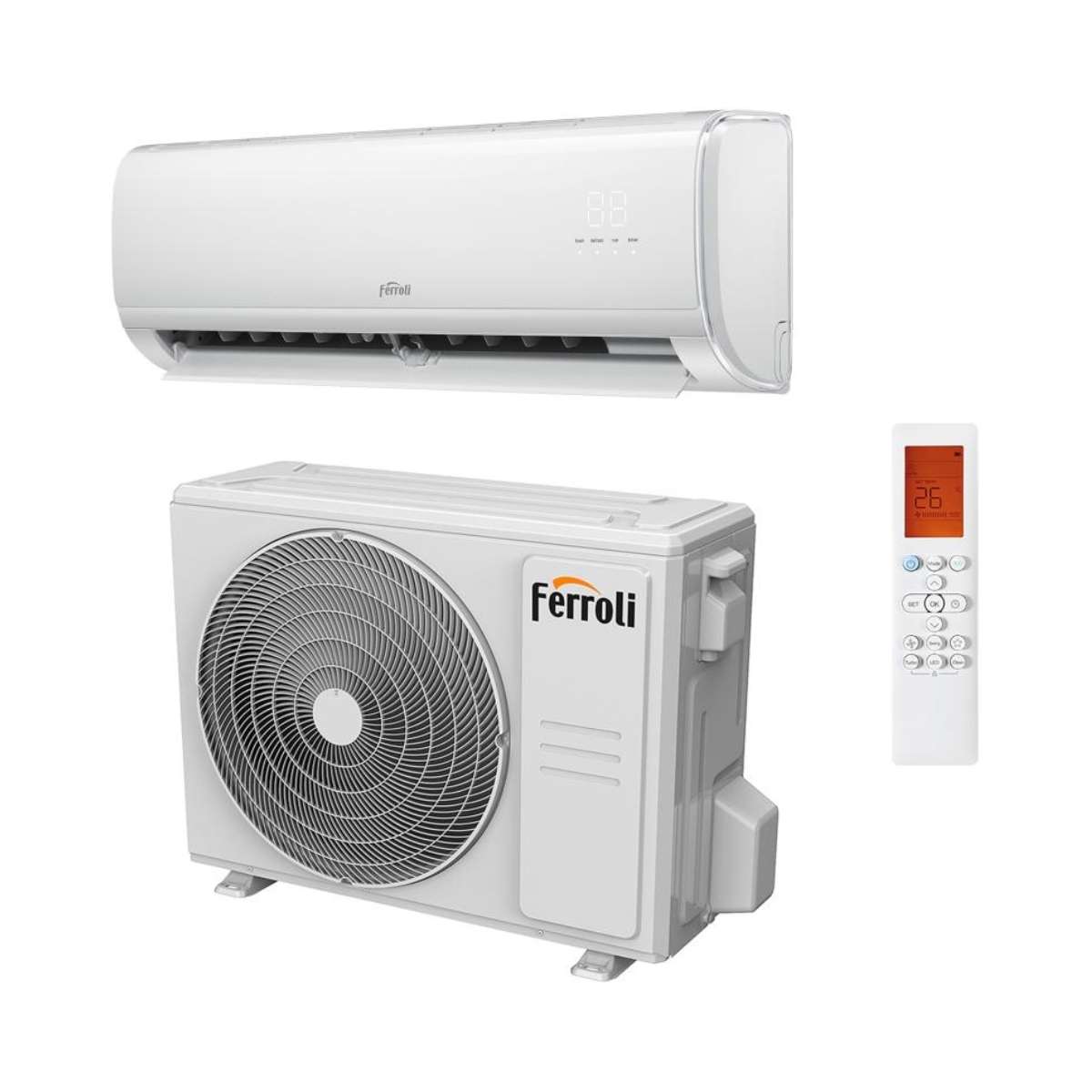 Klima uređaj s WiFi-jem Ferroli Giada S 24 6,9 kW 24000 BTU s referencom 4B3970249 marke FERROLI