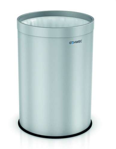 Kanta za otpad od 9L bez poklopca, matirani inox s referencom GW06 07 04 01 marke GENWEC
