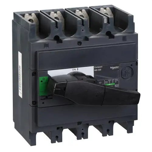 Prekidač rastavljač Interpact INS320 4P 320A s referencom 31109 marke SCHNEIDER ELECTRIC