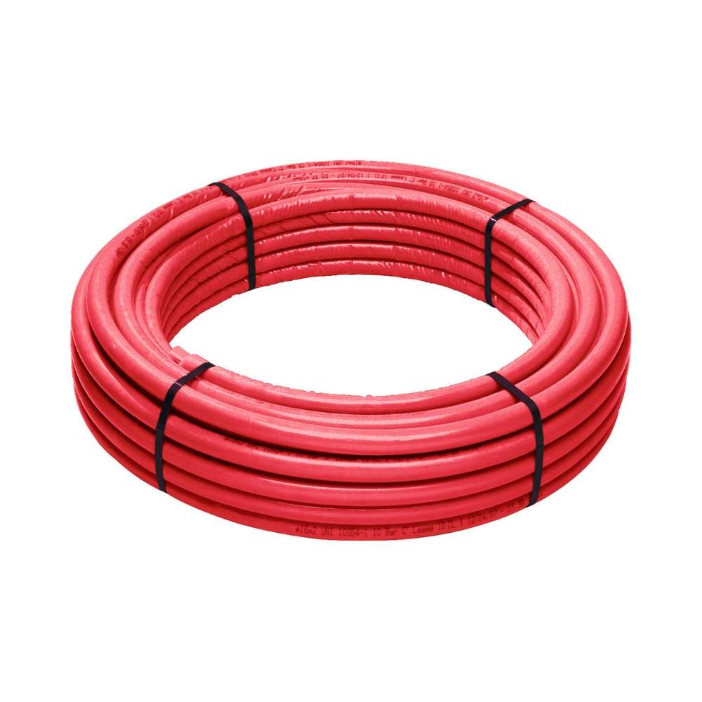Višeslojna predizolirana cijev 32x3,00 10 mm crvena - Kolut od 25 metara s referencom 110.32125 marke MULTICAPAS