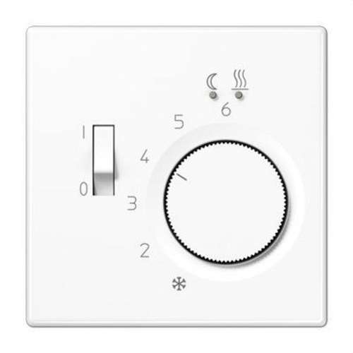 Termostat za podno grijanje LS990 10A sjajno bijeli s referencom FTRLS231WW marke JUNG