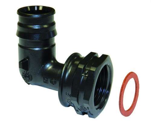 Uponor Q&E koljeno s pomičnom maticom PPSU 20-G1/2"SN s referencom 1038038 marke UPONOR