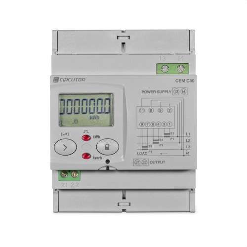 Neizravni trofazni mjerač energije CEM-C31-T1 s referencom Q23511. marke CIRCUTOR