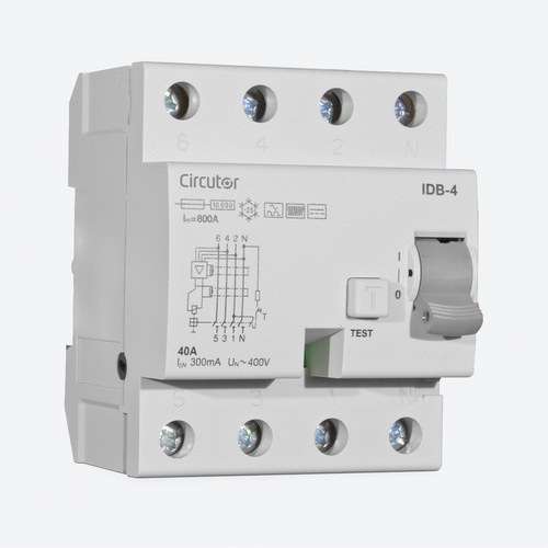 Diferencijalni prekidač tip B IDB-4 4P-40A-300 mA s referencom P17222. marke CIRCUTOR