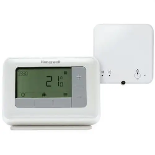 Bežični kronotermostat Honeywell T4R sa stolnim postoljem s referencom Y4H910RF4005 marke RESIDEO