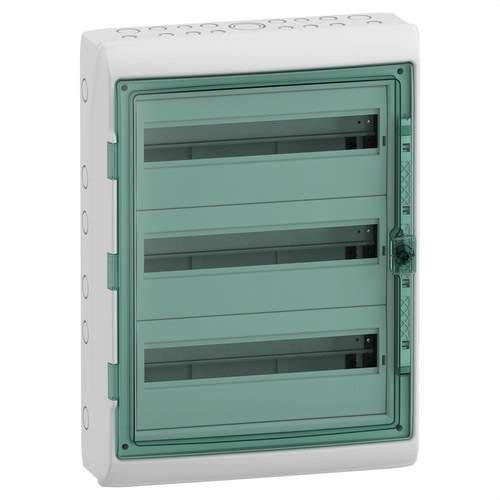 Vodootporna razvodna kutija 3 reda 54 modula 610x448x160mm s referencom 13986 marke SCHNEIDER ELECTRIC