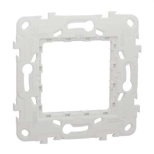 Univerzalni plastični okvir za 2 modula New Unica s referencom NU7002P marke SCHNEIDER ELECTRIC