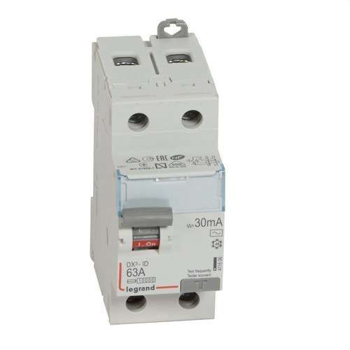Diferencijal DX3 2P 63A 30mA Klasa AC s referencom 411506 marke LEGRAND