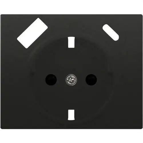 Poklopac utičnice Schuko s dvostrukim USB-om antracit Cosso Mega s referencom 22724-USBC-AC marke BJC