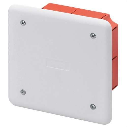Kutija za razvod i spajanje za ugradnju 92x92x45mm s referencom GW48001 marke GEWISS