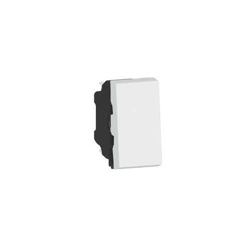 Prekidač Legrand Mosaic EasyLed 1 modul 1 put 10AX 250V bijeli s referencom 077000L marke LEGRAND