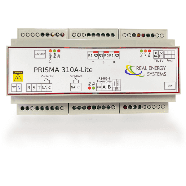 Regulator snage za vlastitu potrošnju za male instalacije PRISMA-310ALITE s referencom PRISMA-310ALITE marke REAL ENERGY SYSTEMS