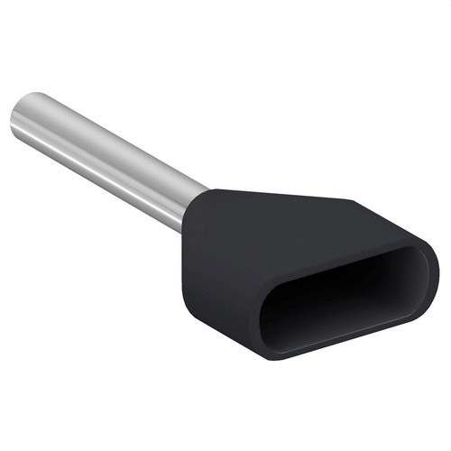 Dvostruki izolirani kabelski terminal 1,5mm2 crni s referencom AZ5DE015 marke SCHNEIDER ELECTRIC