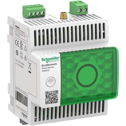 EcoStruxure Panel Server Advanced zapisivač podataka, bežični koncentrator i Modbus gateway na 24V DC s referencom PAS800L marke SCHNEIDER ELECTRIC