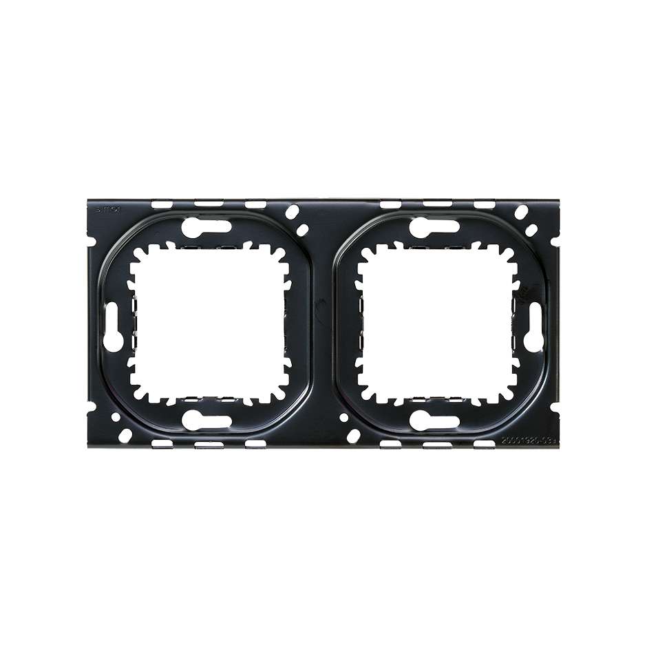 Okvir za 2 elementa crni Simon 270 s referencom 20001920-039 marke SIMON