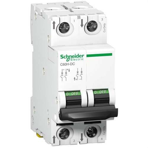 Magnetotermalni prekidač C60H 500V 2P 10A Krivulja C s referencom A9N61528 marke SCHNEIDER ELECTRIC