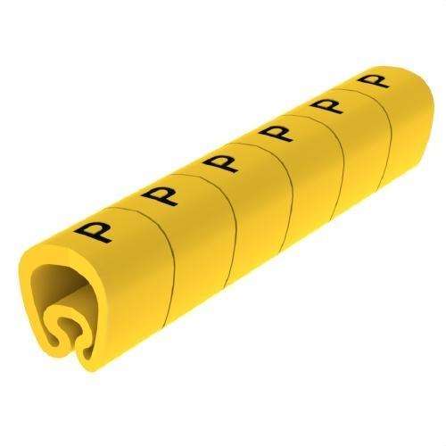 Predrezani žuti označivači Ø8 PVC plastificirani s referencom 1812-P marke UNEX