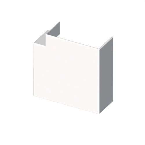 Bijeli ravni kut 20x30mm U24X s referencom 78243-2 marke UNEX
