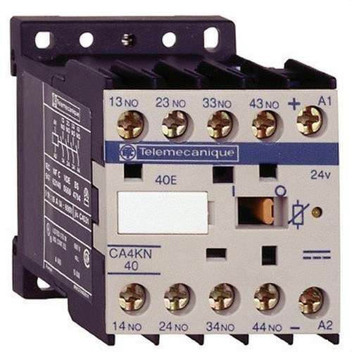 Pomoćni minikontaktor 3 NO+1 NC 24V DC B/-C s referencom CA4KN31BW3 marke SCHNEIDER ELECTRIC