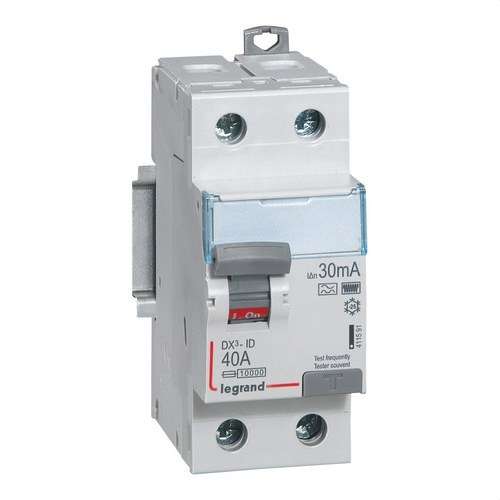 Diferencijal DX3 2P 40A 30mA Klasa HPI s referencom 411591 marke LEGRAND