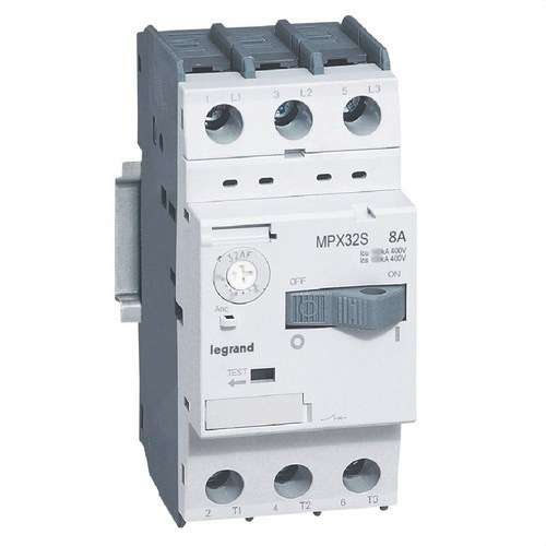 Motorni zaštitni prekidač MPX 32S 5-8A s referencom 417309 marke LEGRAND