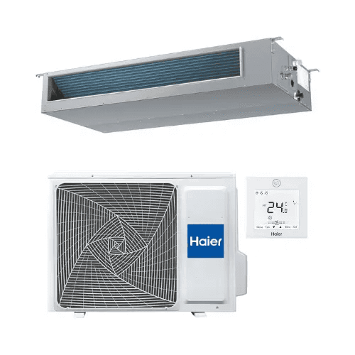 Kanalni klima uređaj s WiFi-jem Haier 5,0 kW 18000 BTU s referencom HAEAD50S2SM9FA(H)1U50S2SJ2FA-2 marke HAIER